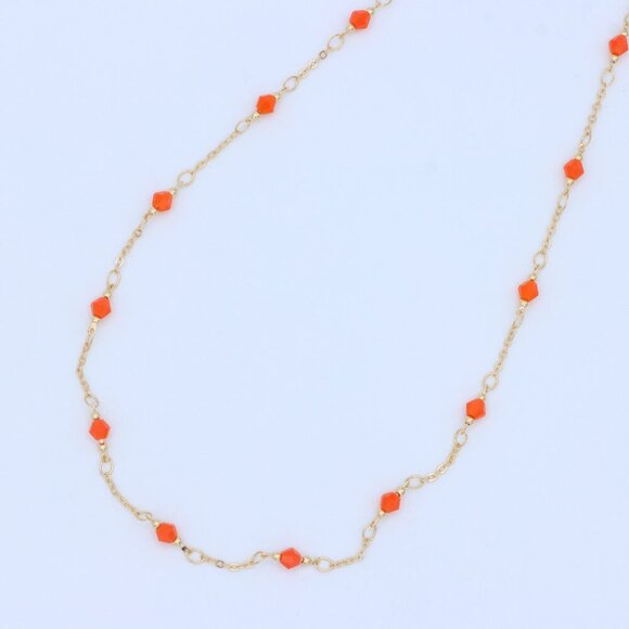 Minimalist Necklace Chain, Elegant Jewelry for Women & Girls | MLCRC1012 - Picture 4 of 10